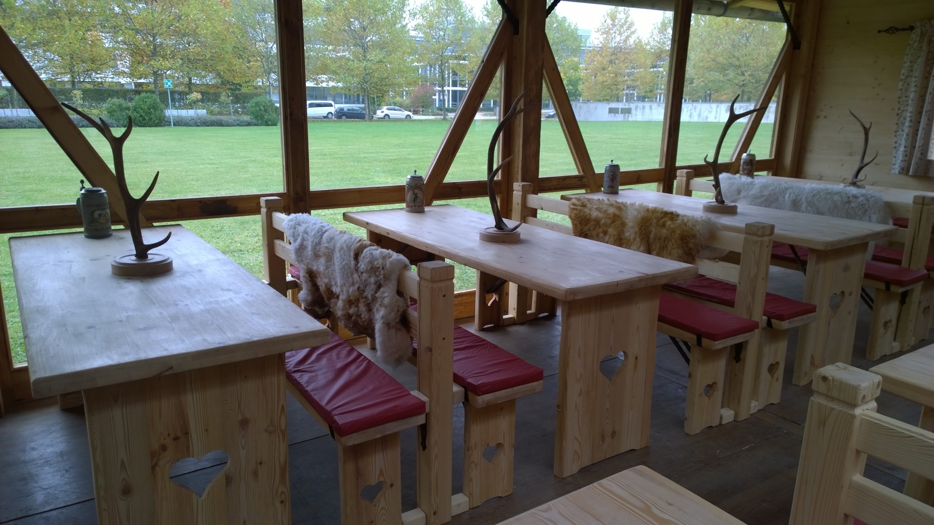 Almhütten von innen Duschl